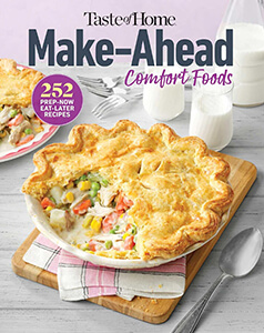 Make Ahead Comfort Food Book Cover