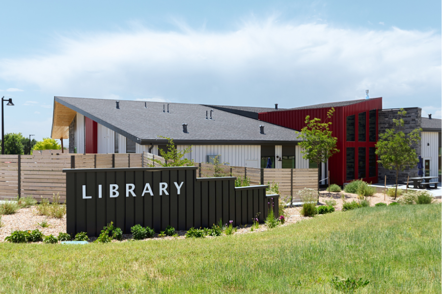 Severance Library Building Exterior