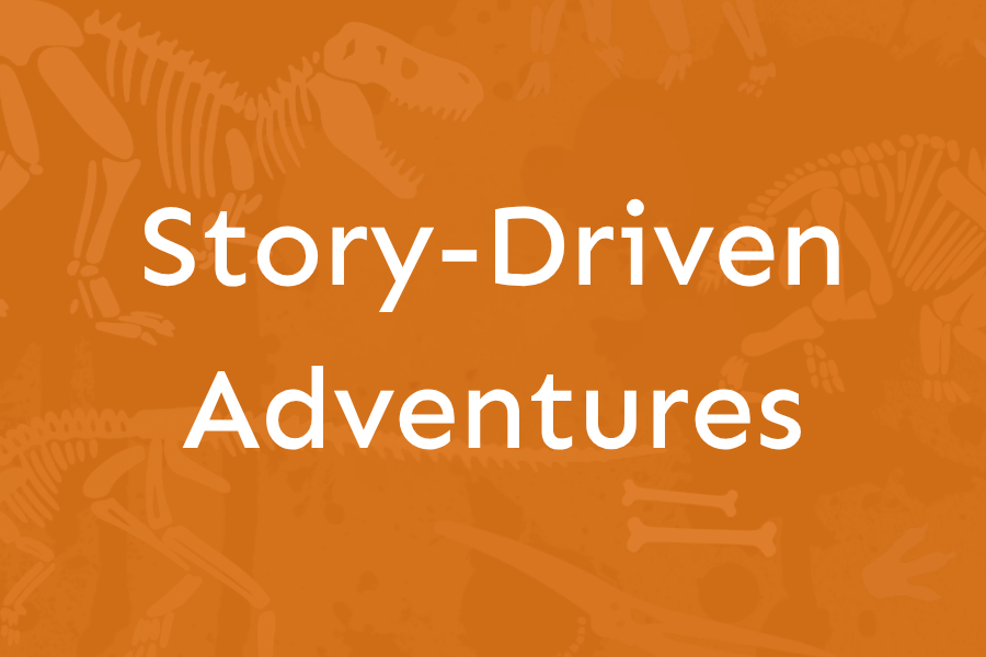 Story Driven Adventures Tagline Block